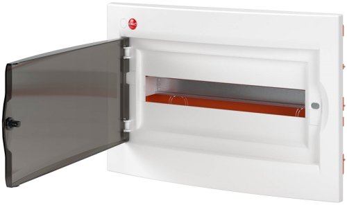 Бокс пластиковый DKC RAM base ЩРВ-П-18 (300х441х77мм) IP41 белый прозрачная дверца картинка 